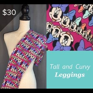 LuLaRoe TC Leggings Disney Collection